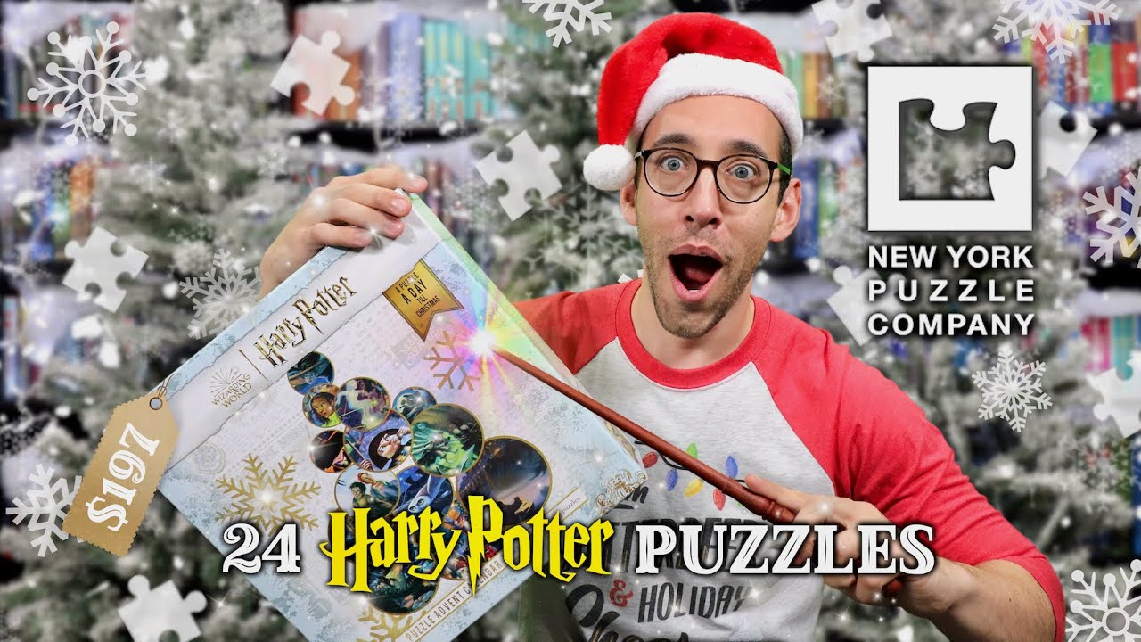 Harry Potter Puzzles Advent Calendar 2022 🎄 New York Puzzle Company