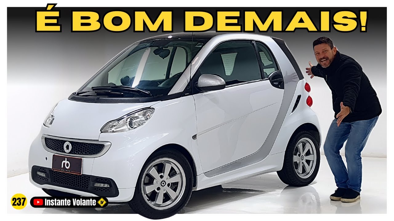 SMART FORTWO :: Vale muito a pena ter um desse! Avaliação completa com Rafa Filgueiras