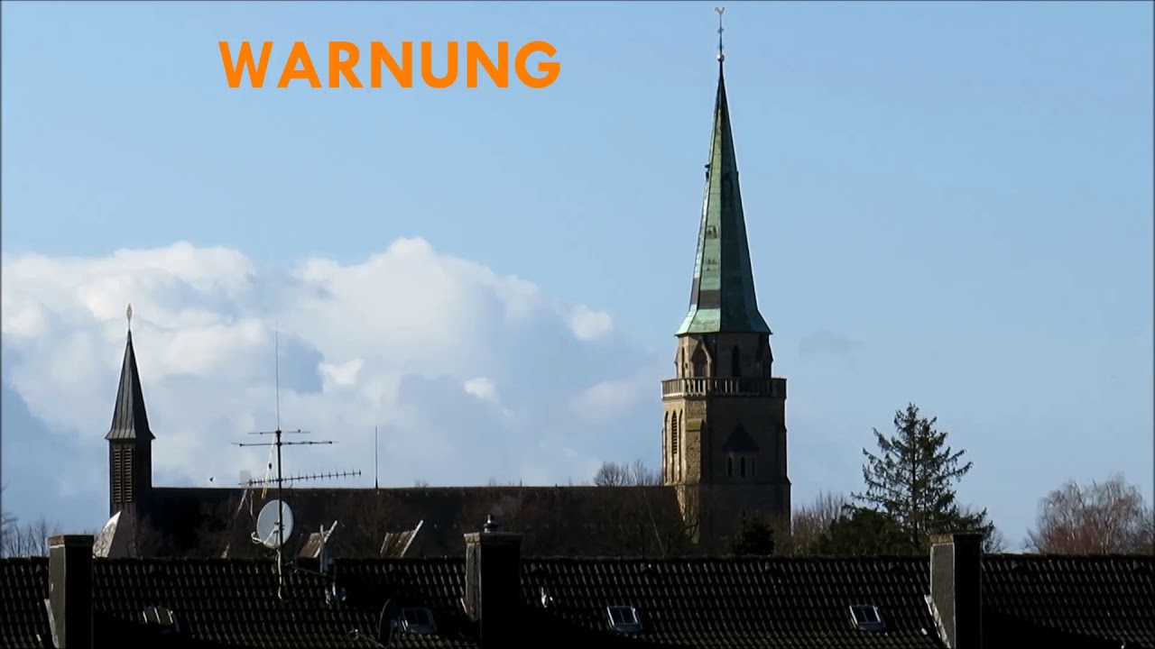 Sirenenprobe Aachen am Warntag NRW - 11.03.2021 - 11:00 Uhr