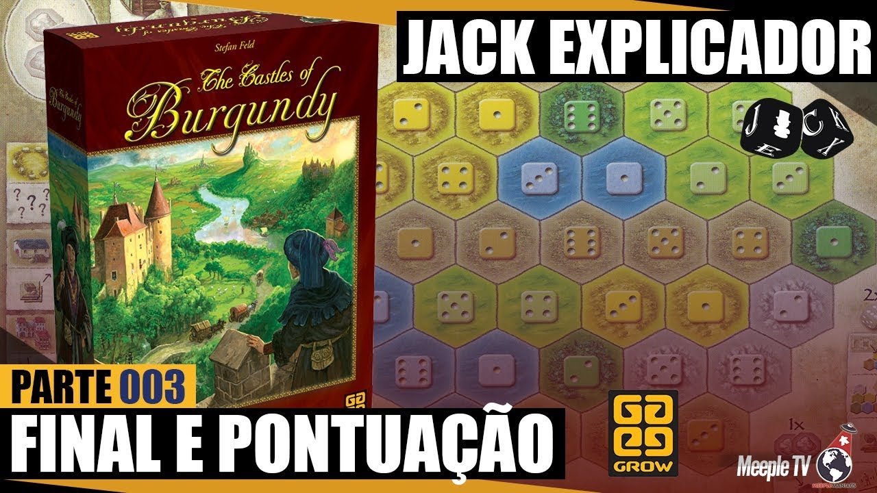The Castles of Burgundy - Final e Pontuação - Jack Explicador
