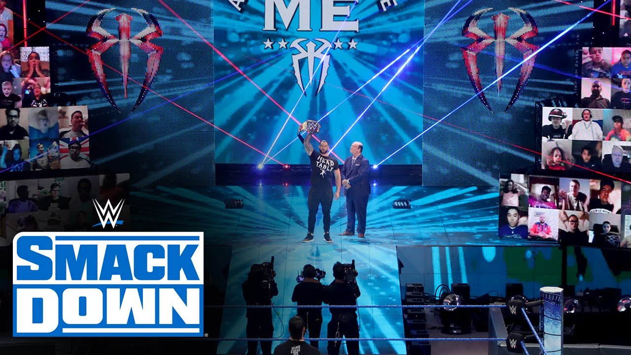 Roman Reigns Makes his Entrance With New Intro : SmackDown, May 14, 2021
