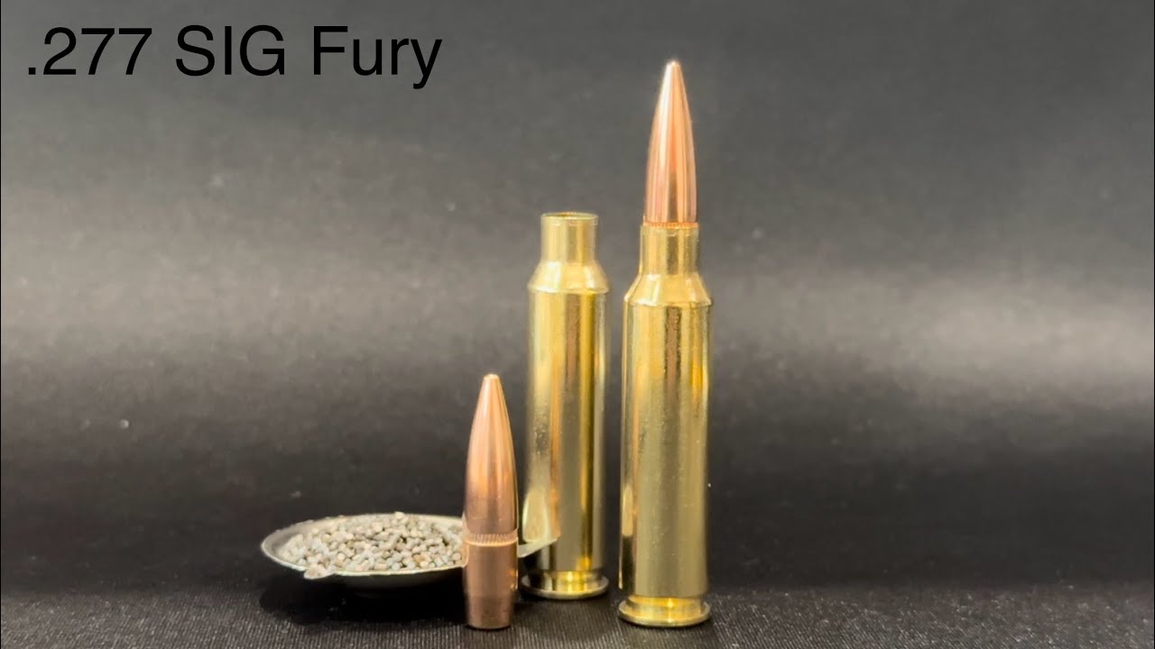 Новый патрон Американской армии .277 SIG Fury (6,8x51)