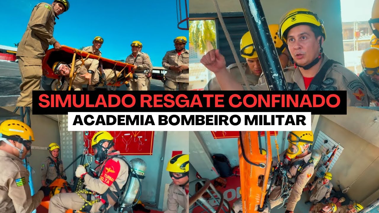 SIMULADO- RESGATE vítima ESPAÇO CONFINADO e ASCENSÃO no MULTIPLICADOR DE FORÇAS