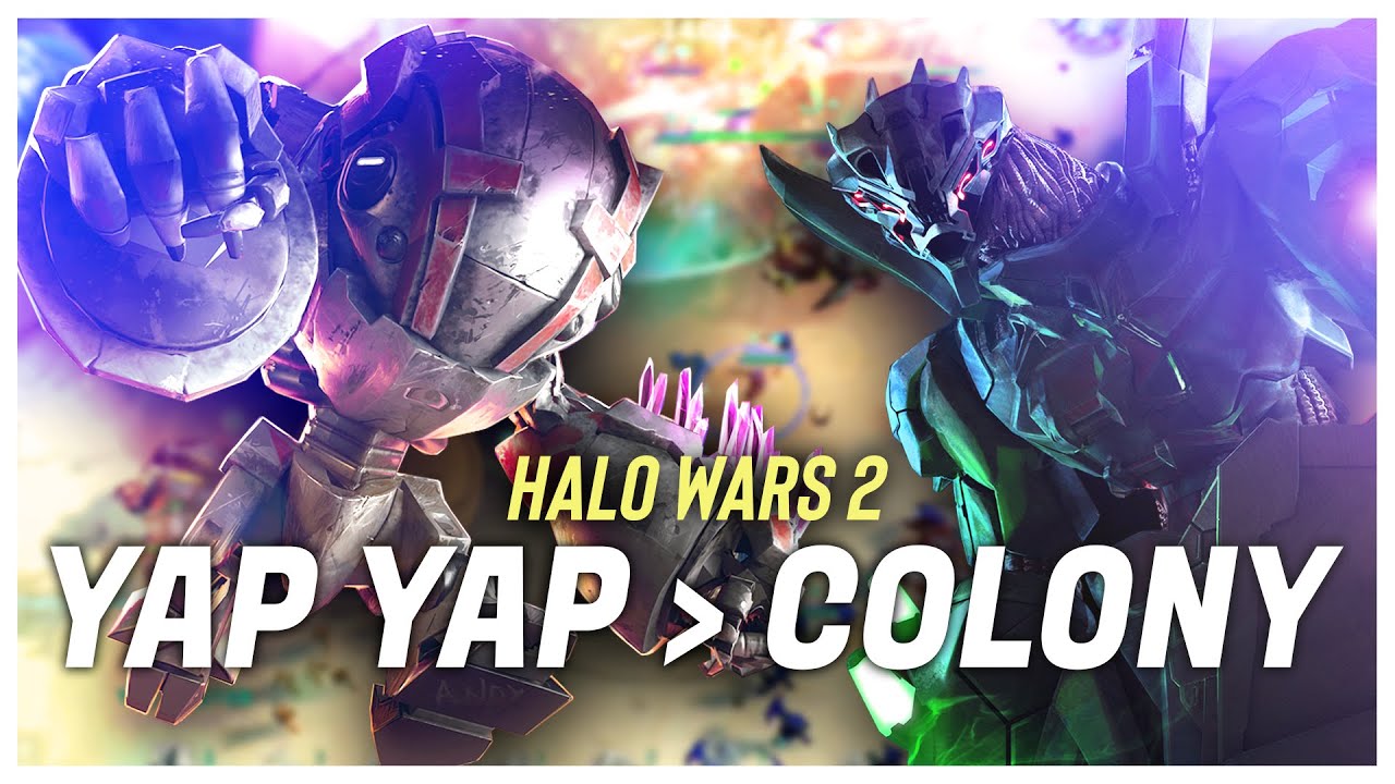 Yap Yap DESTROYS Colony in Halo Wars 2!