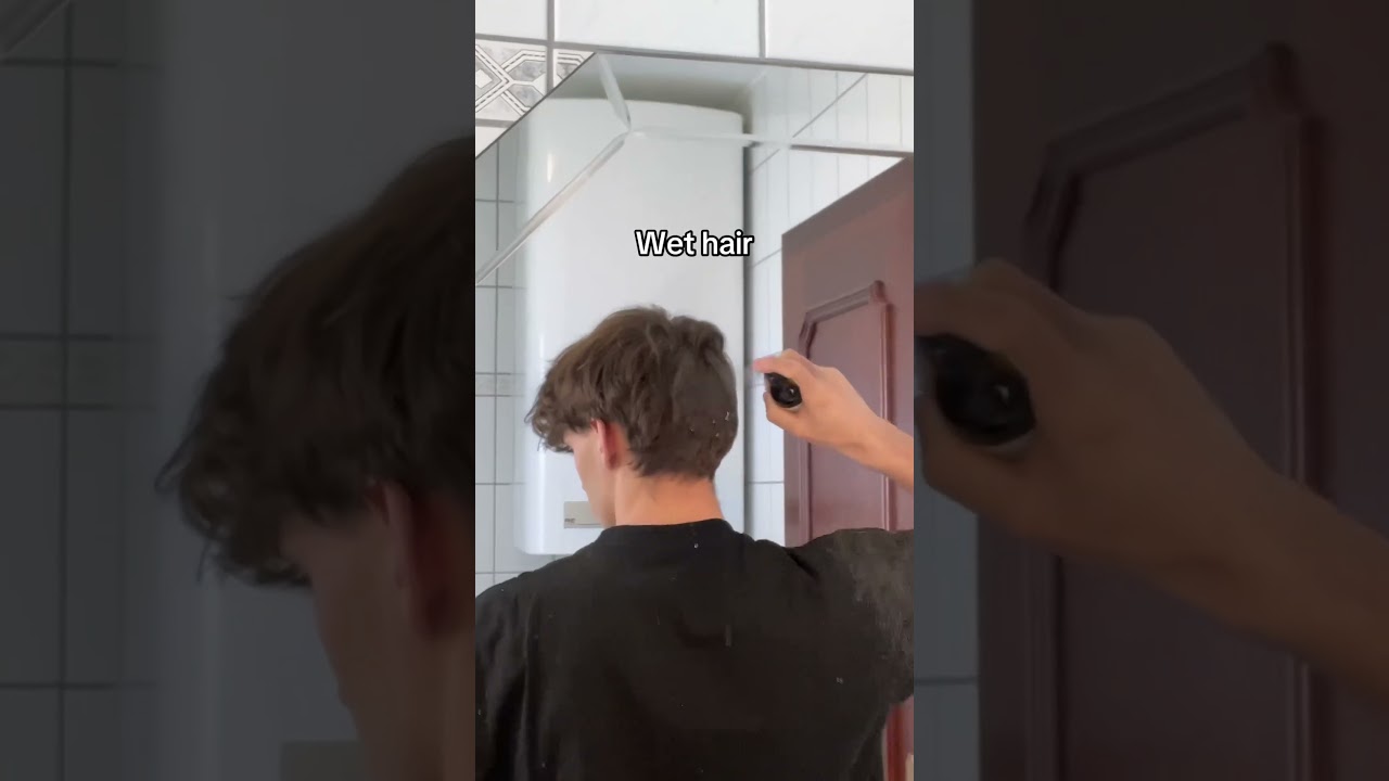 How to texture the back of the head