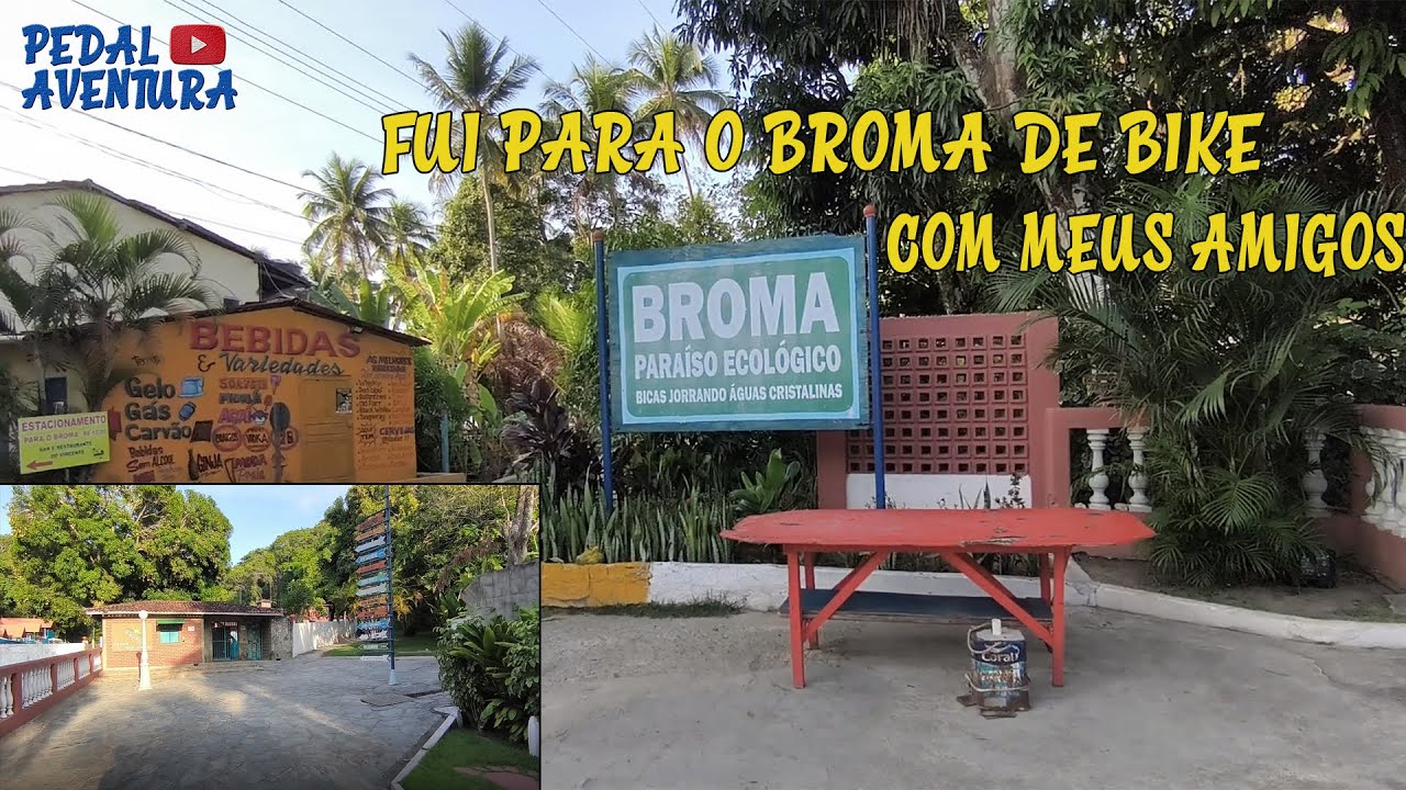 #016 ✅FUI PARA O BROMA DE BIKE 🚴 COM MEUS AMIGOS✅ | PEDAL AVENTURA  🚴