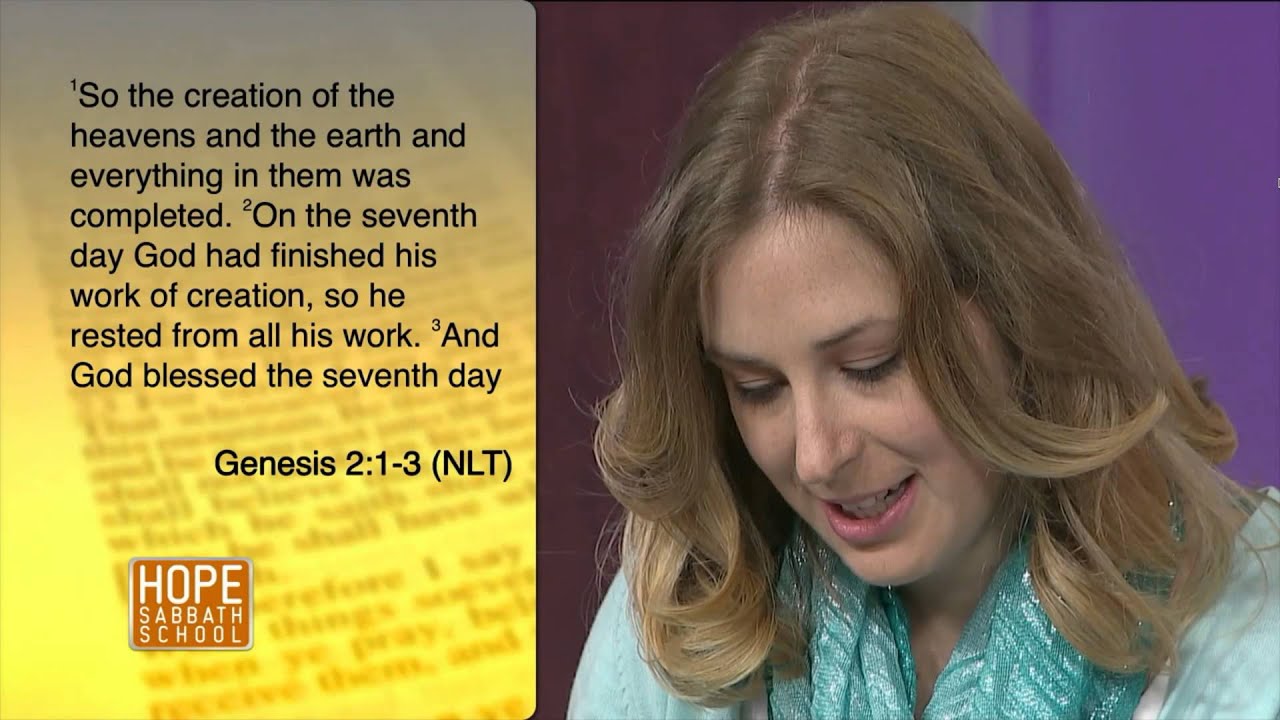 Hope Sabbath School: Lesson 2 - Crisis in Eden (1st Qtr 2016)