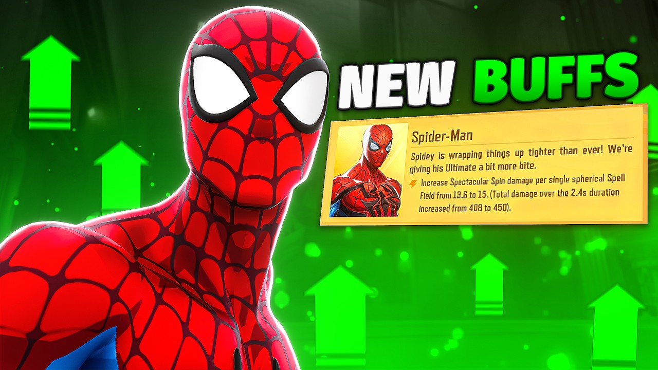 DOMINATING With The NEW SEASON 8 Spider-Man BUFFS In Marvel Rivals