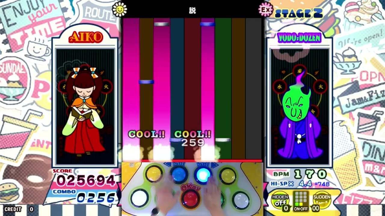 説(GABHOP) (EX/Lv.43) [Pop'n Music]