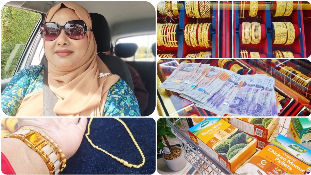 Good News for Gardener's 📢Gold Shopping 🛍️ Sylheti Vlog 🇧🇩🇬🇧