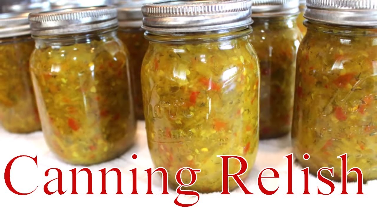 Canning Hamburger & Hot Dog Relish With Linda's Pantry