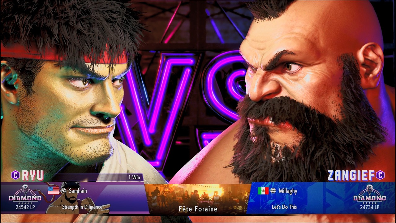 Street Fighter™ 6 Ryu vs Zangief  - Ranked Match - Diamond 5 Stars