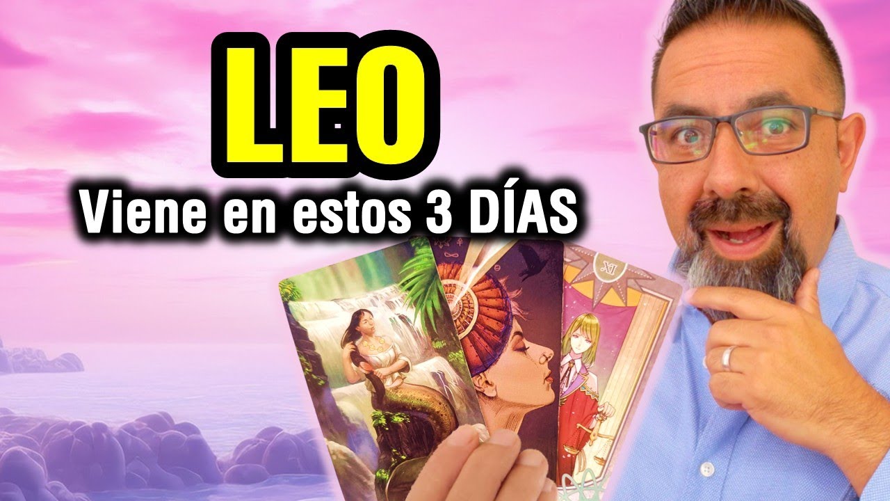 Leo ♌️ 3 MILAGROS inminentes. Esto es BENDECIDO 🔮 TAROT dinero, amor y salud