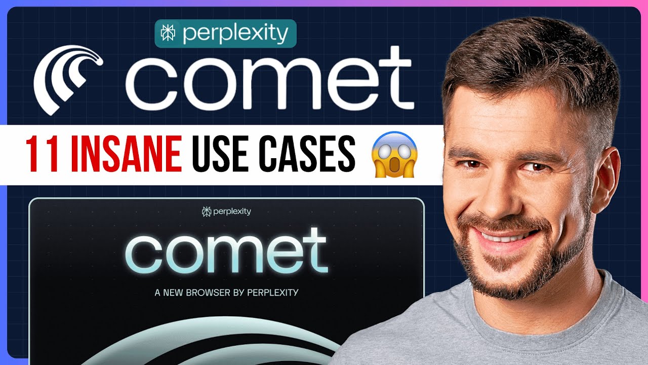 Демонстрация браузера Perplexity Comet (11 НЕВЕРОЯТНЫХ ПРИМЕРОВ ИСПОЛЬЗОВАНИЯ) | Учебное пособие ...