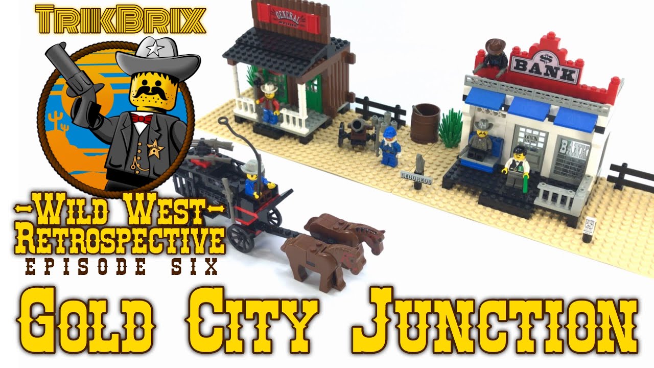 LEGO 6765 Gold City Junction *VINTAGE REVIEW!* - Wild West Retrospective, Ep. 6