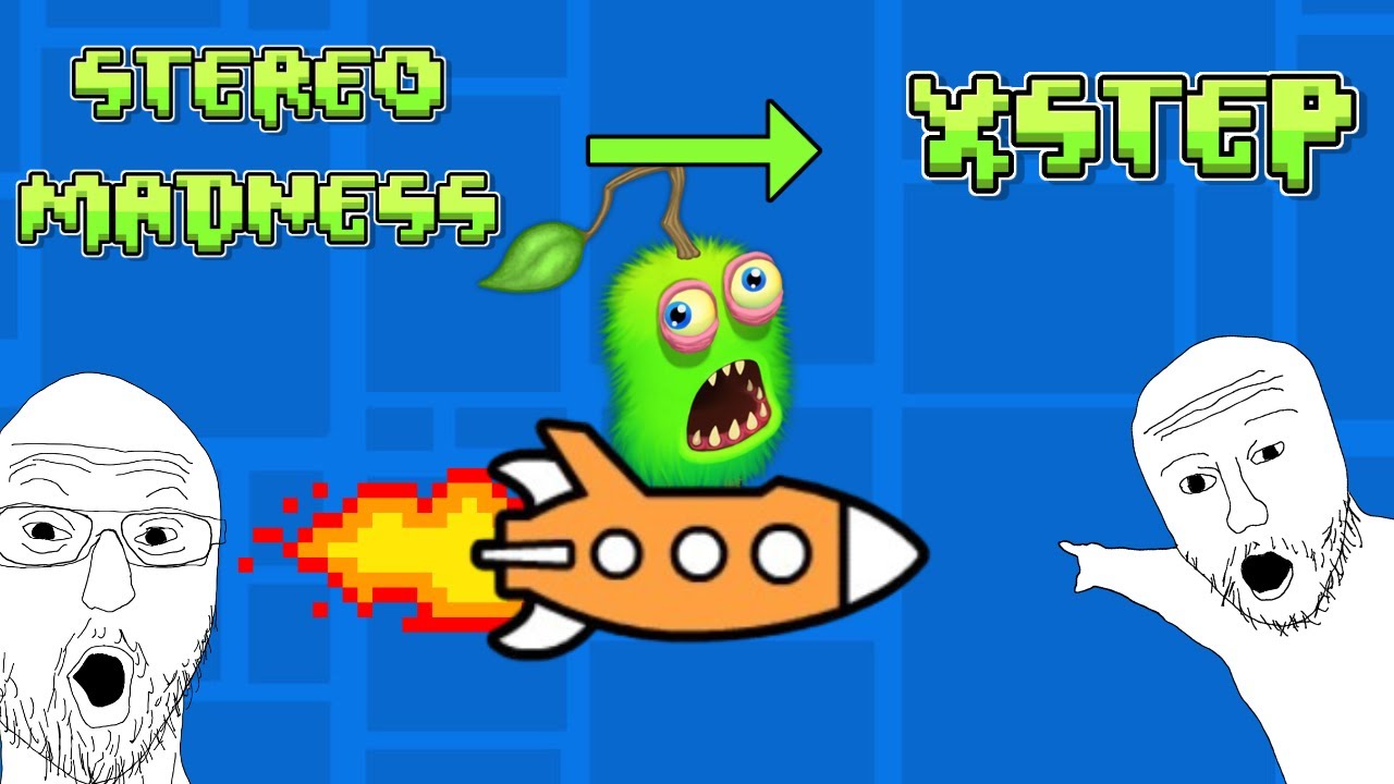 Geometry Dash Level 1 to 10 in MSM