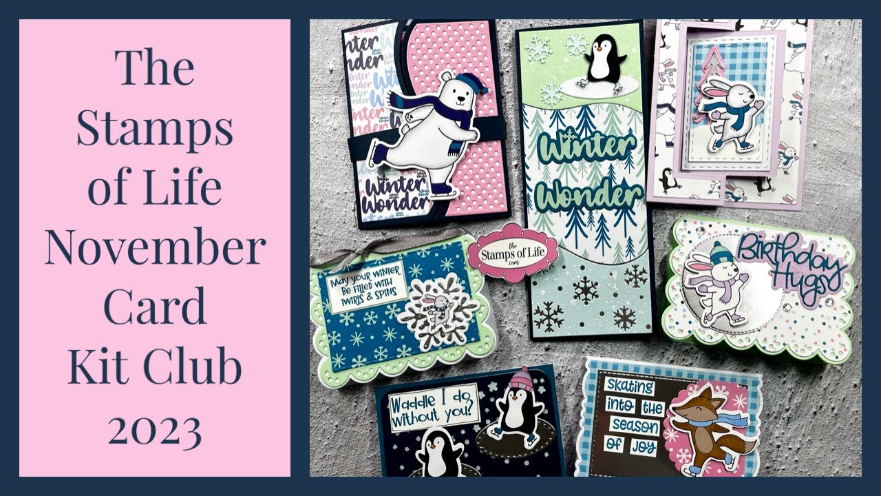 The Stamps of Life / November Card Kit Club 2023