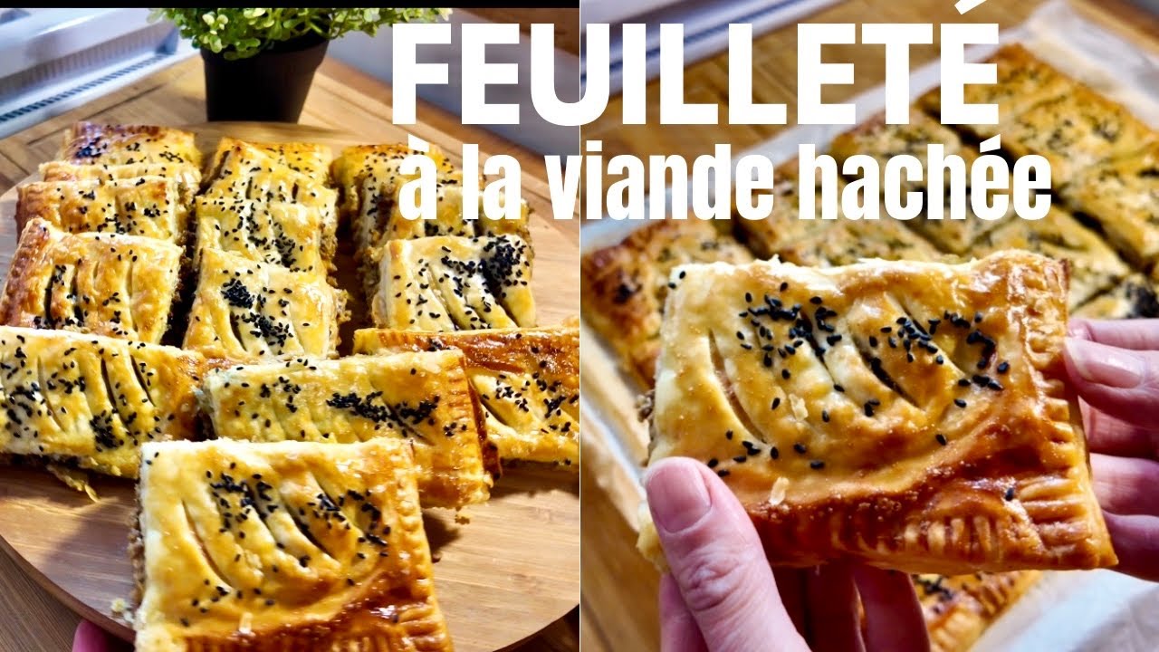 Feuilleté Viande hachée ✨ FACILE et RAPIDE ✨