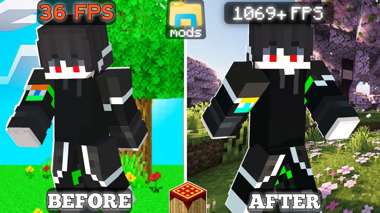 The Best FPS Boost ModPacks For Mojolauncher 1985+ Fps 💀🔥🗣️