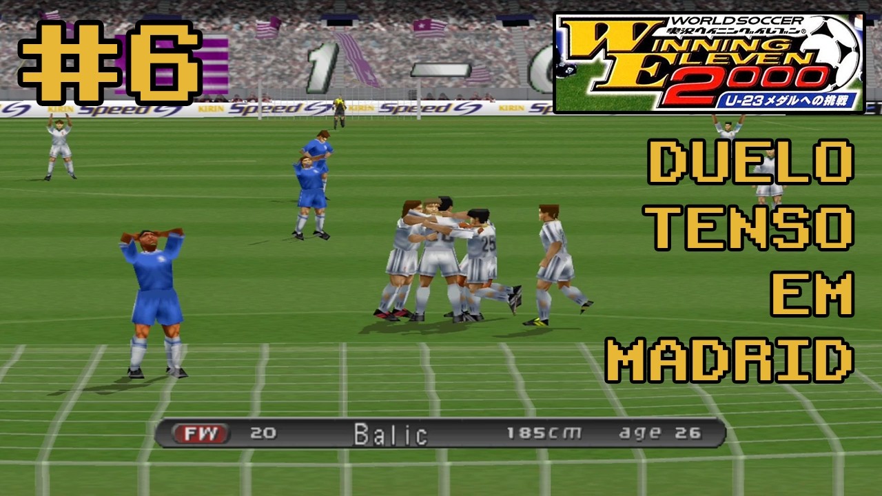 MASTER LIGA WE 2000-U23 2ªtemp (PS1) #6: Duelo tenso em Madrid
