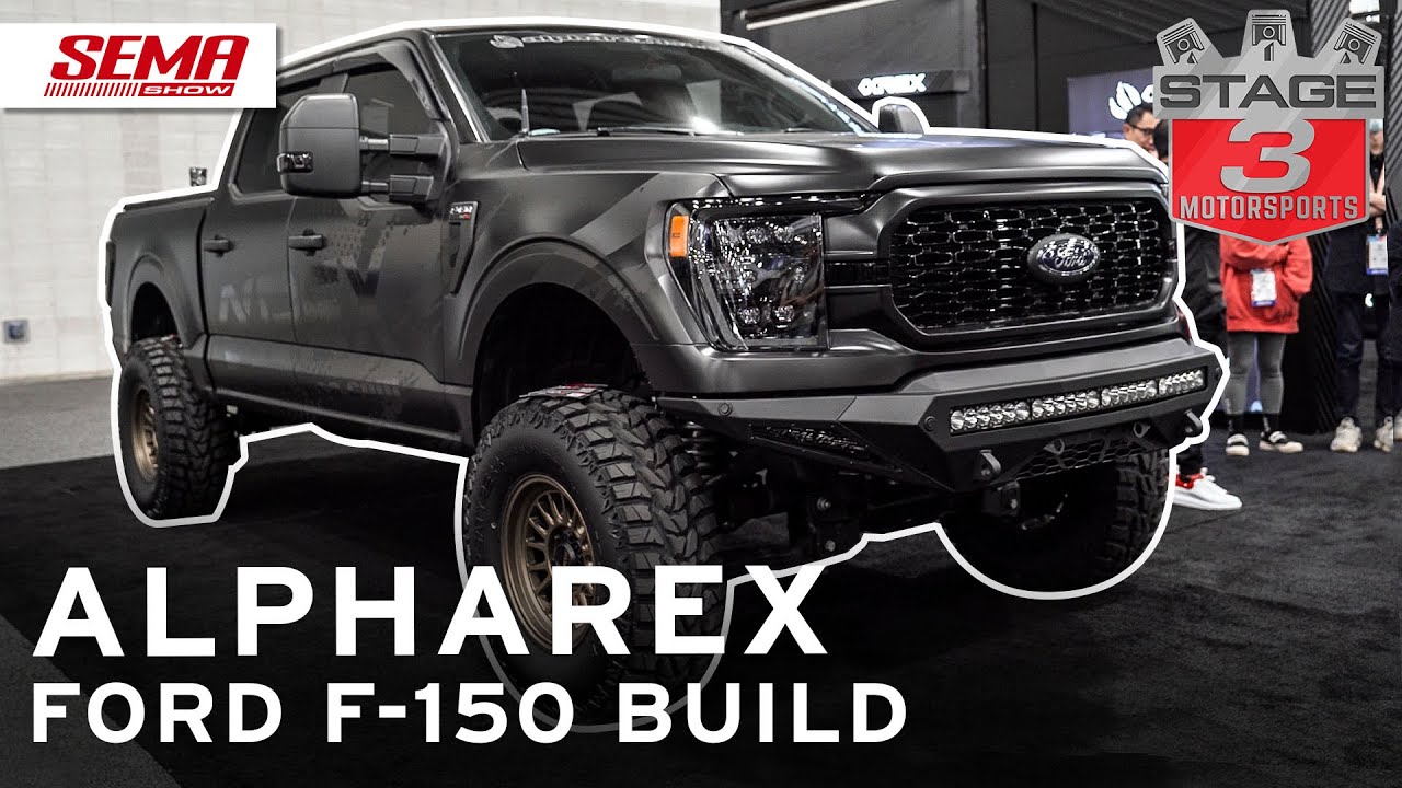AlphaRex F-150 Off-Road Build at SEMA 2022