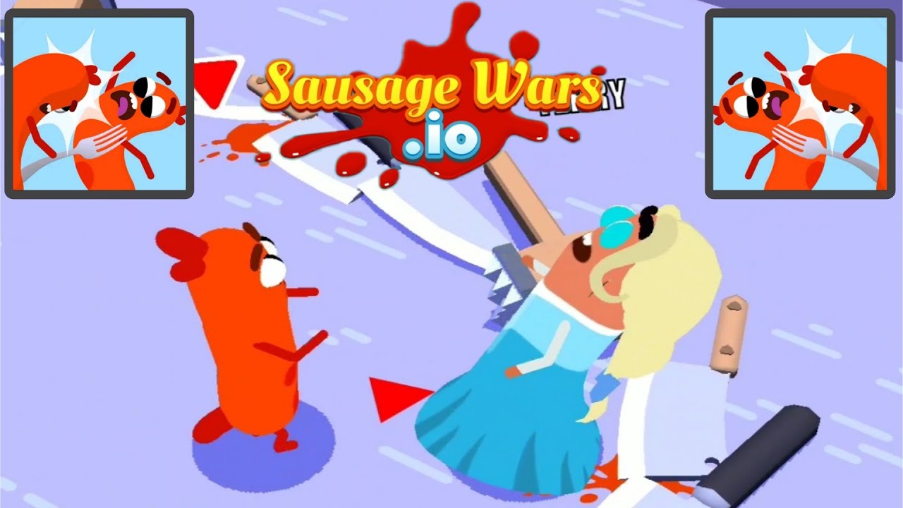 Sausage Wars.io | New Gameplay (iOS & Android)
