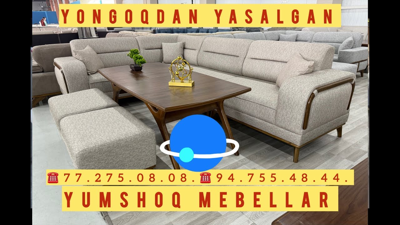 HURSHIDBEK.MebelUz!☎️77.275.08.08.☎️94.755.48.44. Yumshoq mebellar Andijonda.