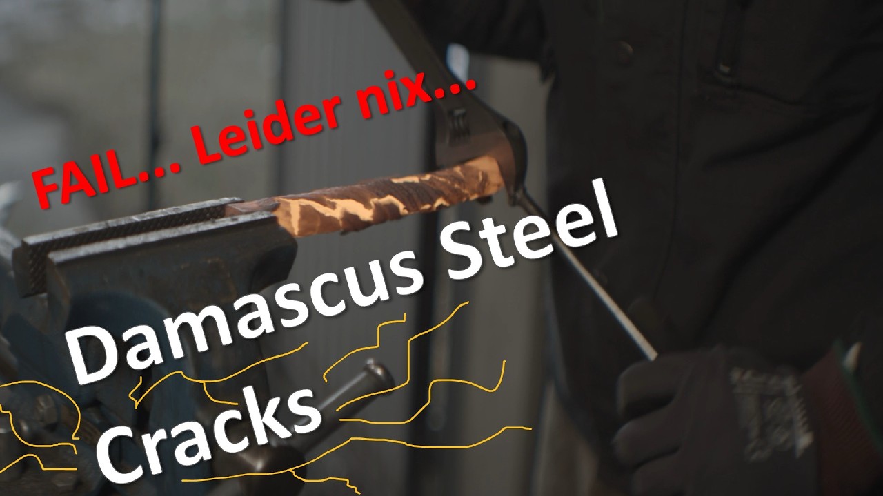 Damascus Forging Fail - This Time...