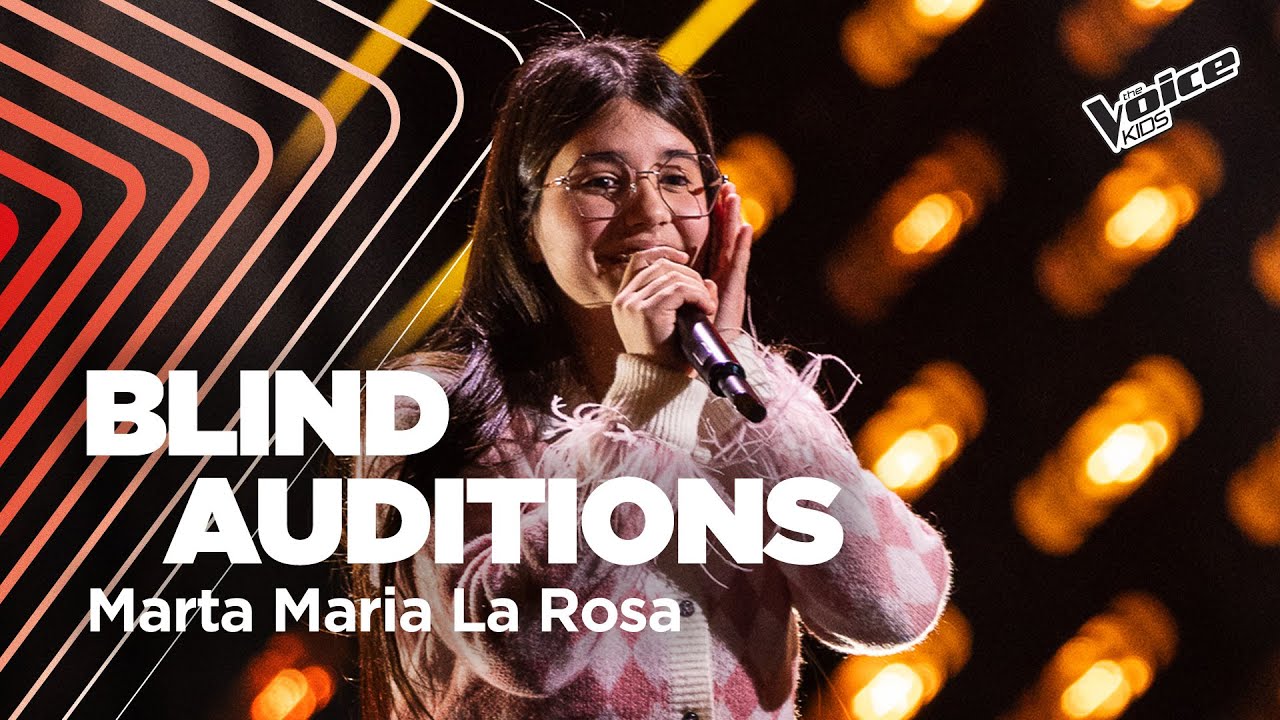 Le “EMOZIONI” di Marta convincono Gigi D’Alessio | The Voice Kids Italy | Blind Auditions