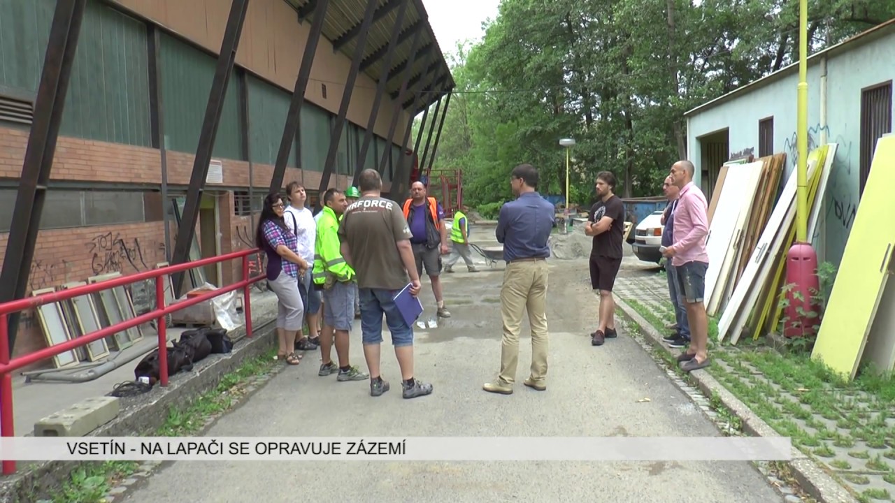 VSETÍN: Na Lapači se opravuje zázemí