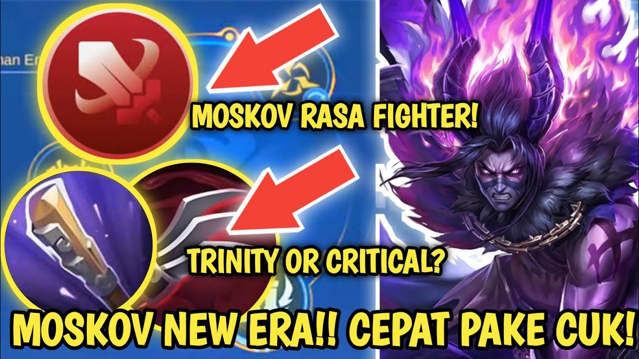 NGERI MOSKOV EMBLEM FIGHTER BUILD TRINITY SETTING EMBLEM DAN BUILD MOSKOV TERSAKIT 2026 | MOSKOV