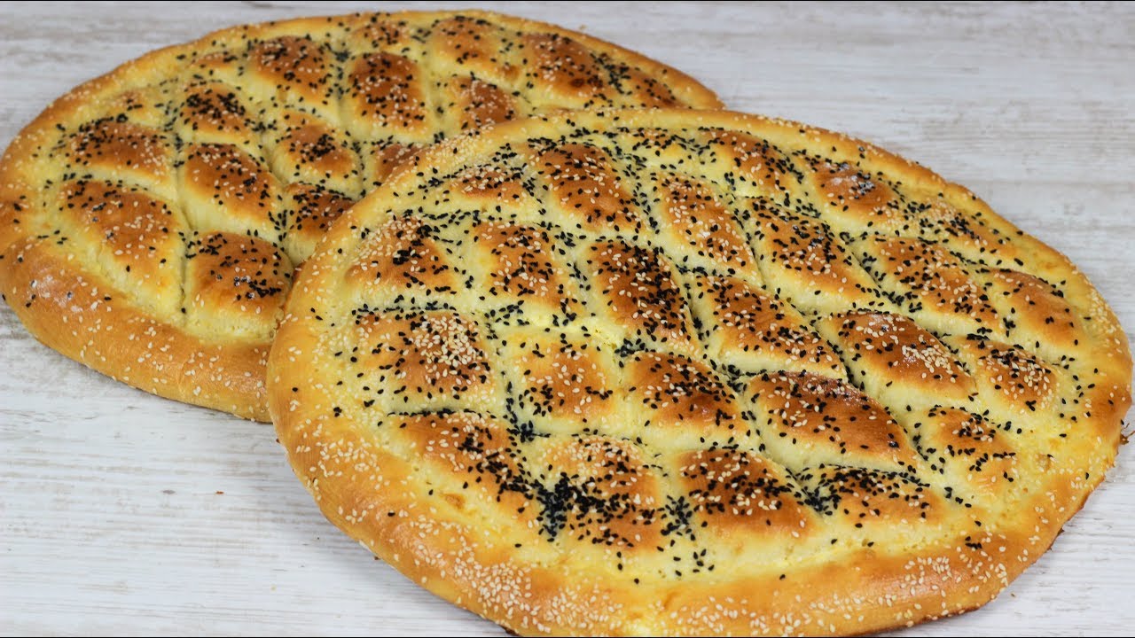 Türkisches Fladenbrot für Ramadan - Ramazan Pidesi I Ramadan mit CookBakery