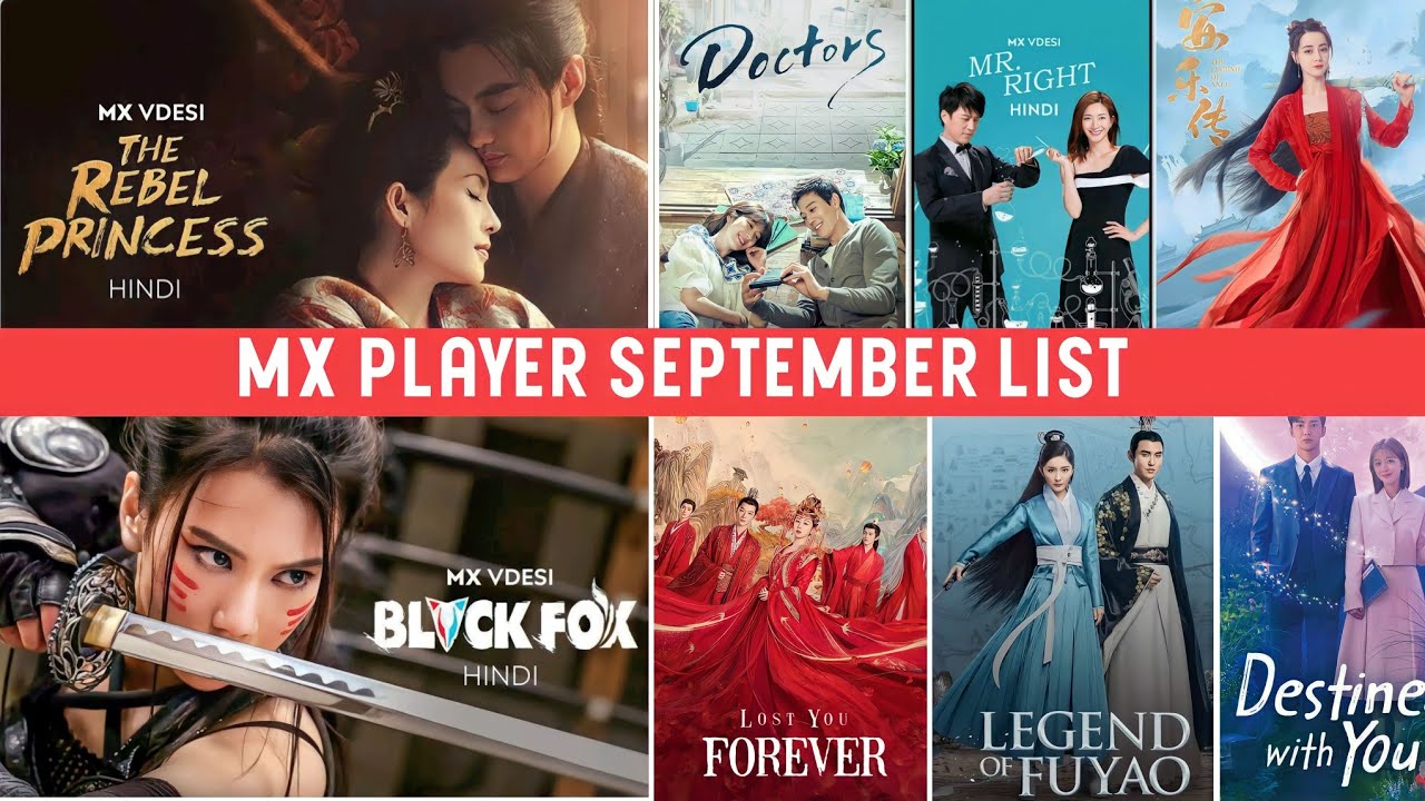 MX Player Upcoming Drama in September 2023 || The Rebel Princess C-Drama Hindi dubbed