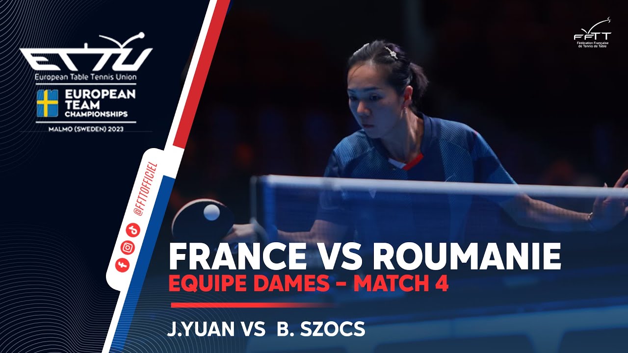 Jianan YUAN vs Bernadette SZOCS | France-Roumanie | Malmö 2023