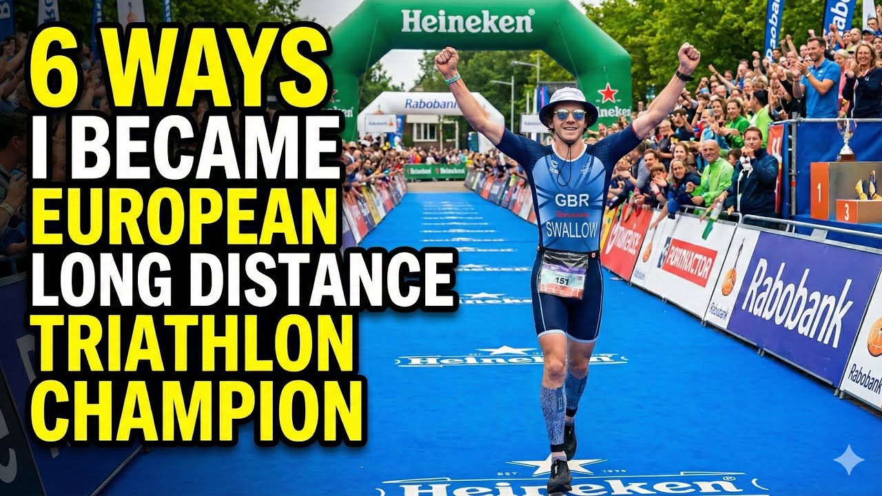 6 Ways I become European long distance triathlon champion!