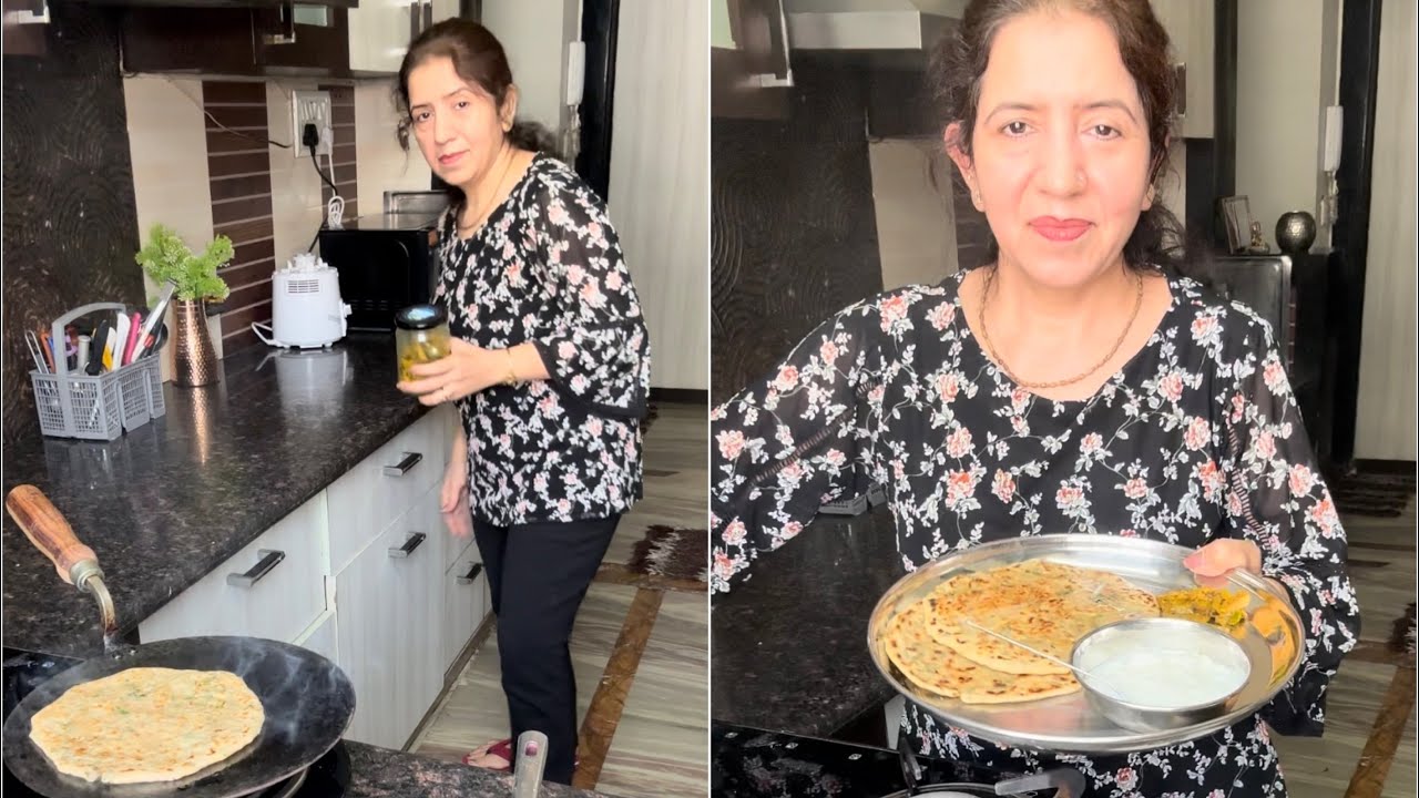 इस ट्रिक से कभी नहीं फटेगा मूली का पराँठा Breakfast Recipe, Mooli ka paratha
