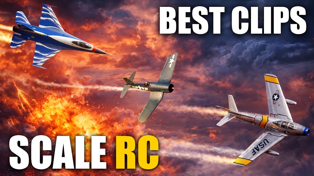 Scale RC Jets & Warbirds Best Clips of 2025
