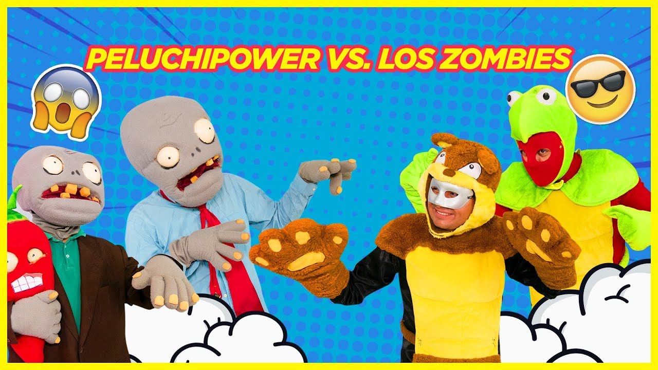 PeluchiPower contra Plantas VS Zombies | Manito y Maskarin
