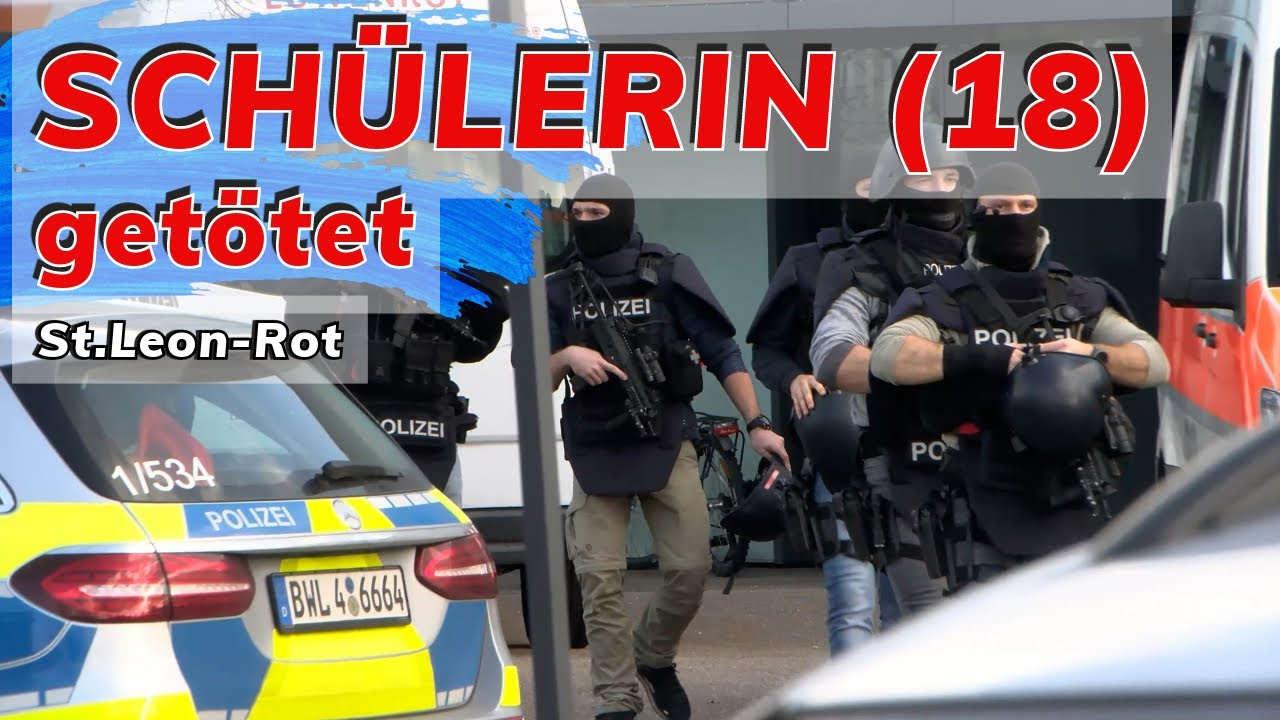 Schockierende Tat an Gymnasium in St-Leon-Rot: 18-Jährige von Mitschüler erstochen.