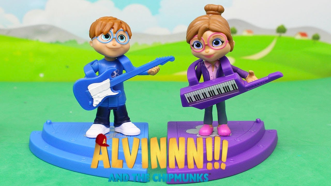 ALVIN e i CHIPMUNKS - Simon e Jeanette con gli strumenti musicali 🎸