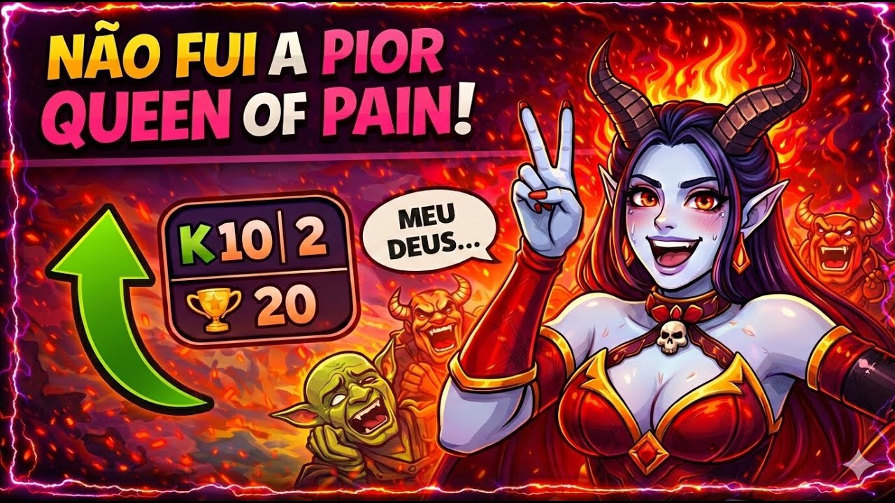 NÃO FUI A PIOR QUEEN OF PAIN! 😈🔥 Turbo Surpreendeu | Dota 2