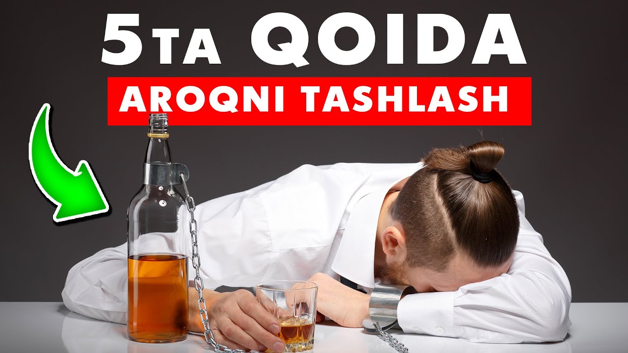 Uy sharoitida ichishni tashlash / ichkilik tashlash uchun dori