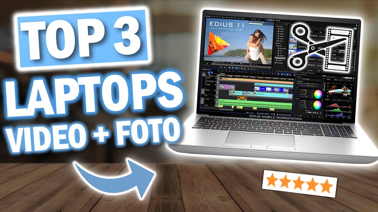 LAPTOP kaufen: Top 3 Laptop f&uuml;r Foto- und Videobearbeitung 2026 Vergleich!