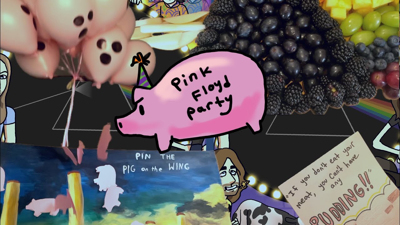 A very Pink Floyd birthday party!