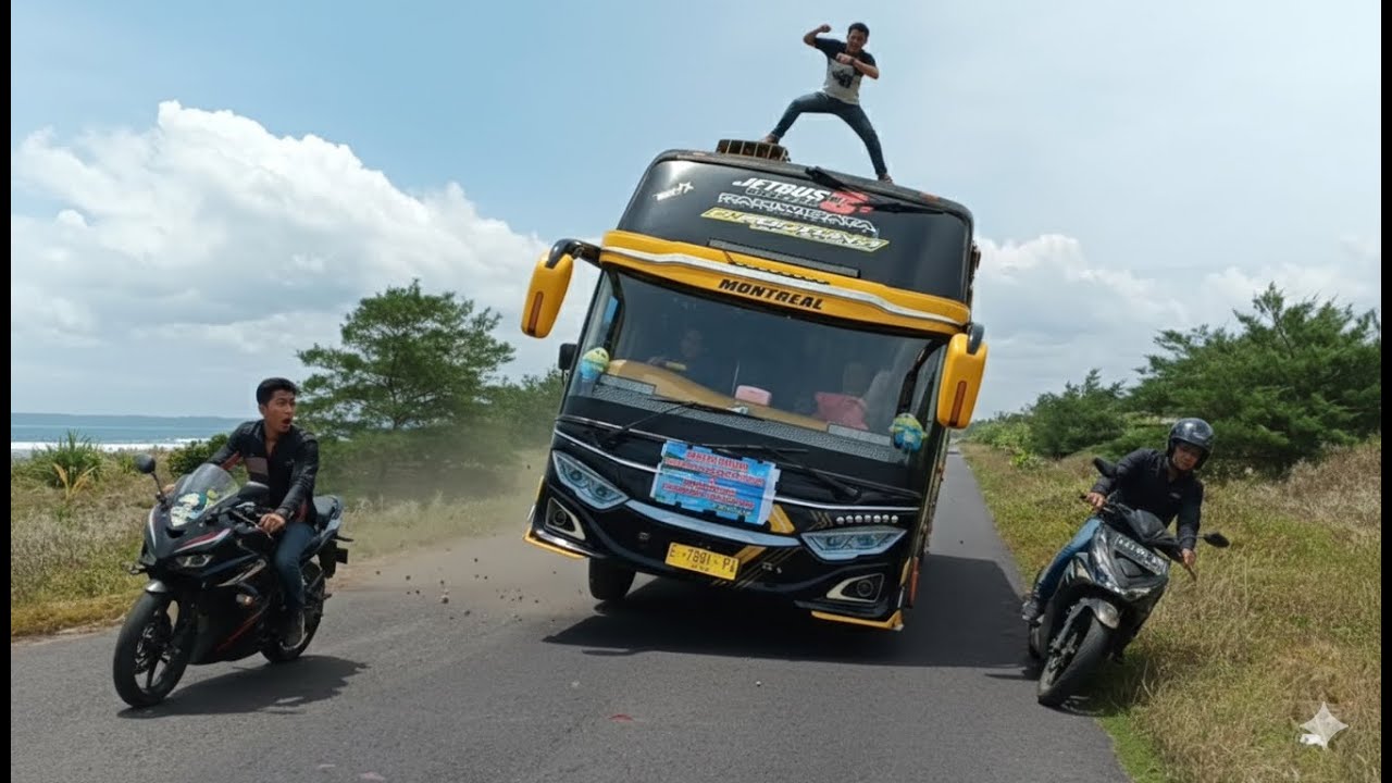 GAK BERHENTI BUNYI‼️ D’FORTUNA SETIA TRANS FULL BASURI BATU HIU – PANGANDARAN
