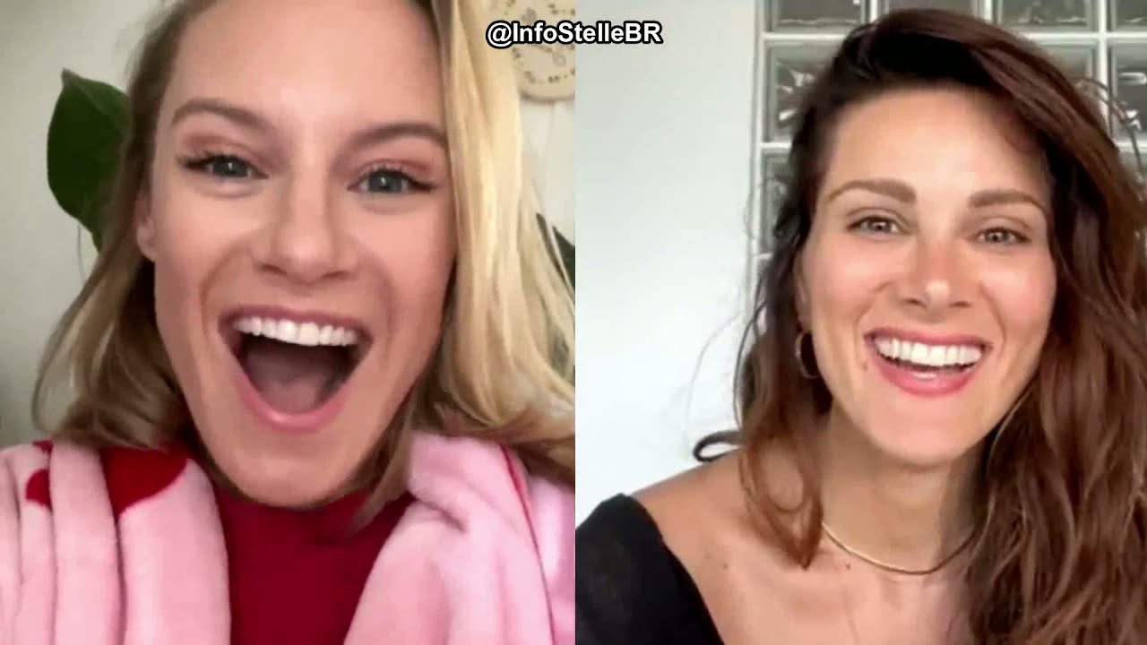 Danielle Savre e Stefania Spampinato - Instagram Live - 20/5/21 (LEGENDADO)
