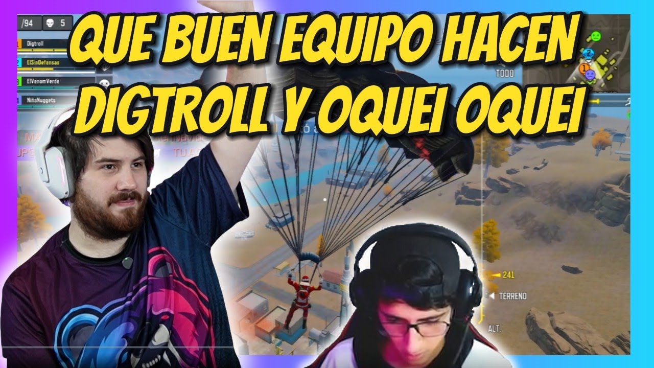 QUE BUEN EQUIPO SON OSO Y DIGTROLL || CALL OF DUTY MOBILE