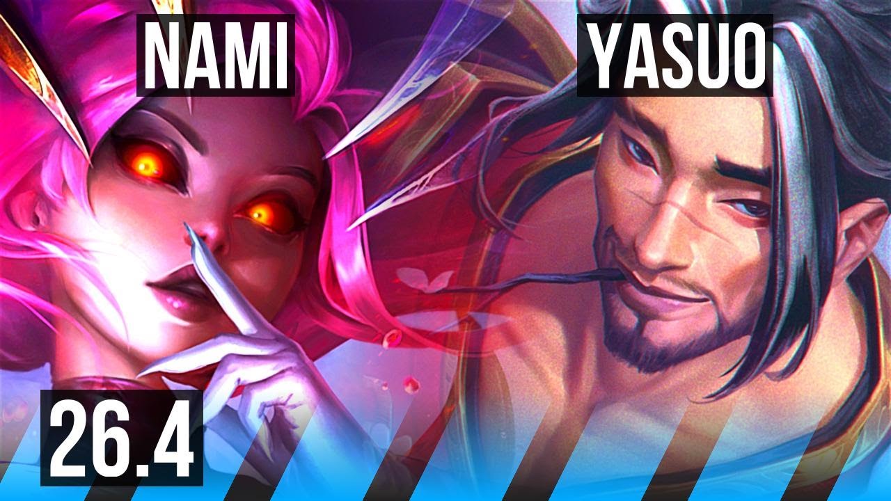 NAMI vs YASUO (MID) | Electrocute, Good KDA: 5/1/6 | EUW Grandmaster | 26.4
