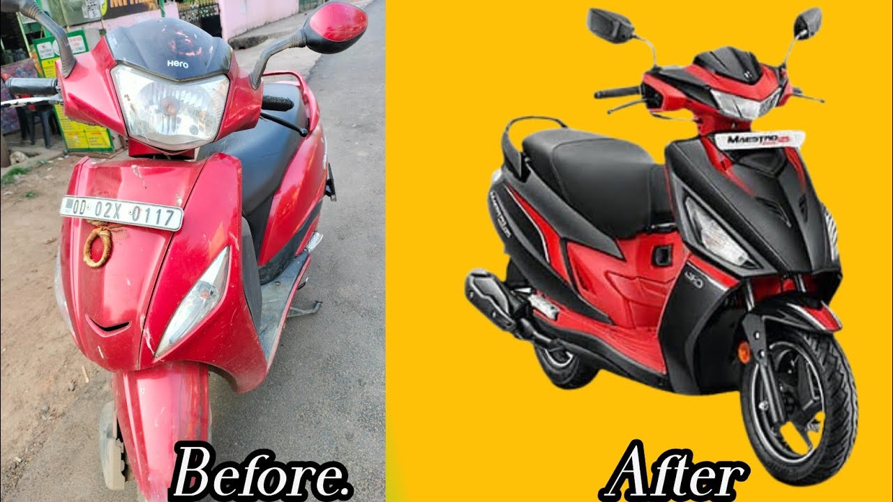 Hero Maestro full body restoration| |Hero Maestro modified
