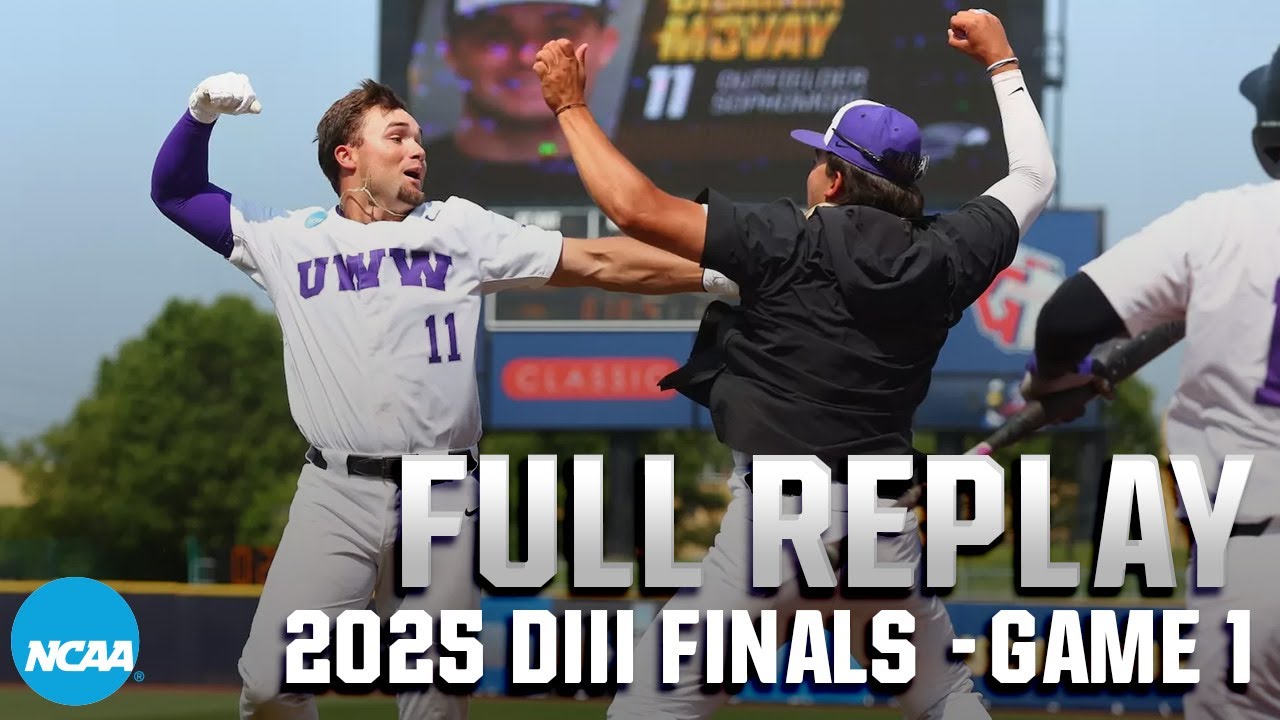 Wisconsin-Whitewater vs. Messiah: 2025 NCAA DIII baseball championship Game 1 | FULL REPLAY